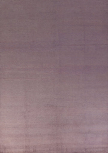 Vegetable Dye Lavender Purple Gabbeh Persian Area Rug 9x12