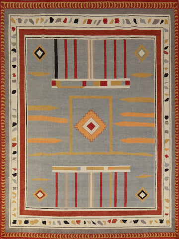 Vegetable Dye Gabbeh Persian Area Rug 8x10