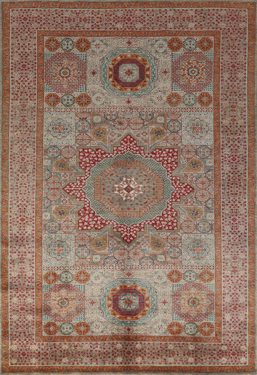 Wool Handmade Kazak Oriental Area Rug 7x10