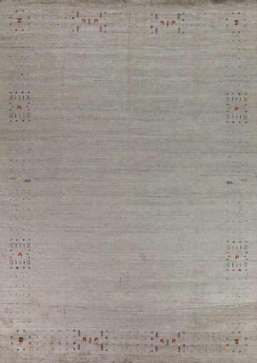 Tribal Wool Gabbeh Indian Area Rug 9x12