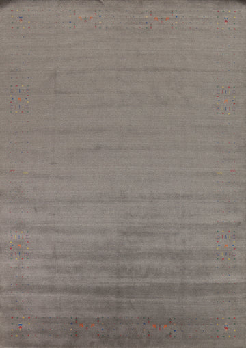 Tribal Wool Gabbeh Indian Area Rug 9x12