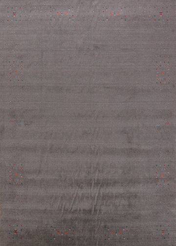 Handmade Wool Gabbeh Indian Area Rug 9x12