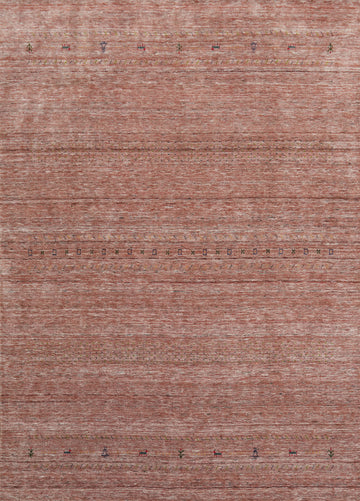 Tribal Wool Gabbeh Indian Area Rug 9x11