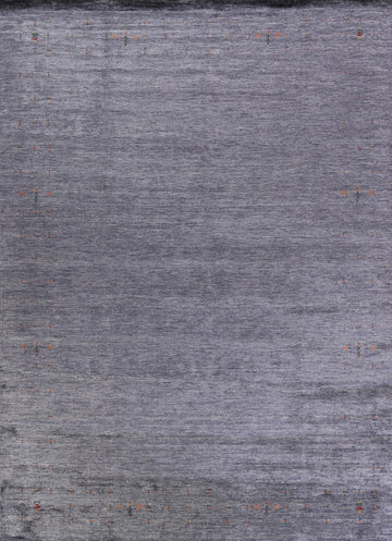 Handmade Blue Gabbeh Indian Area Rug 9x12