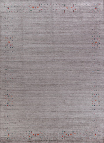 Handmade Wool Gabbeh Indian Area Rug 9x12