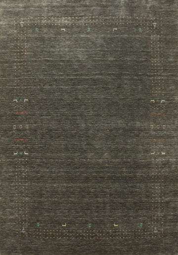 Tribal Wool Gabbeh Indian Area Rug 9x11