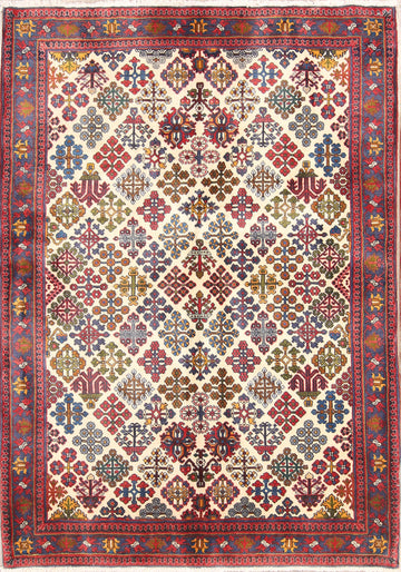 4x5 Meymeh Abadeh Persian Area Rug