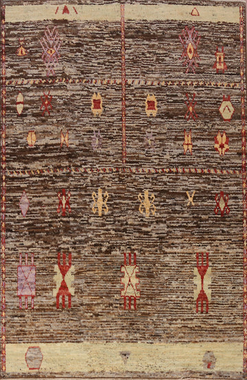 Geometric Moroccan Oriental Area Rug 7x10