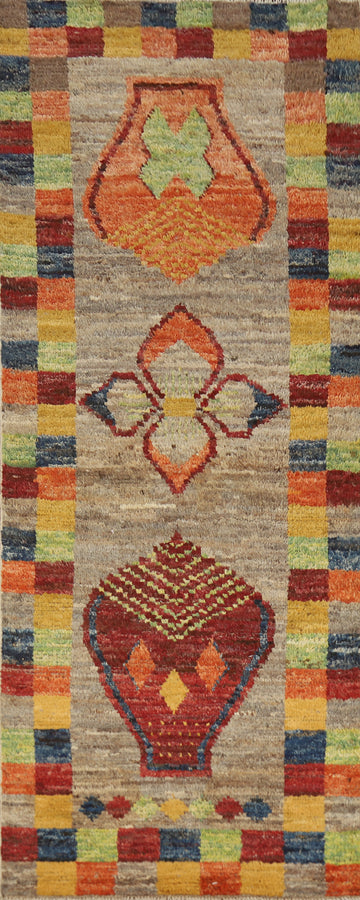 Geometric Moroccan Oriental Runner Rug 3x10
