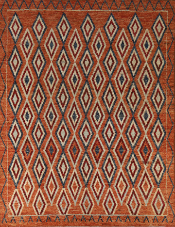 Handmade Moroccan Oriental Area Rug 8x10
