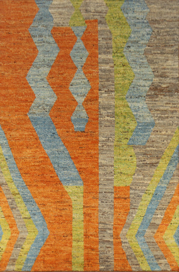 Handmade Moroccan Oriental Area Rug 7x10