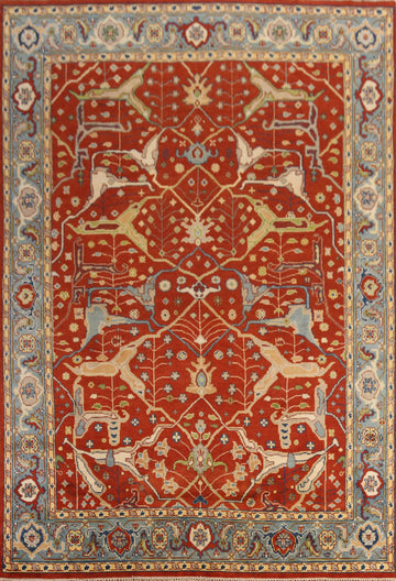 Heriz Serapi Indian Area Rug 9x12