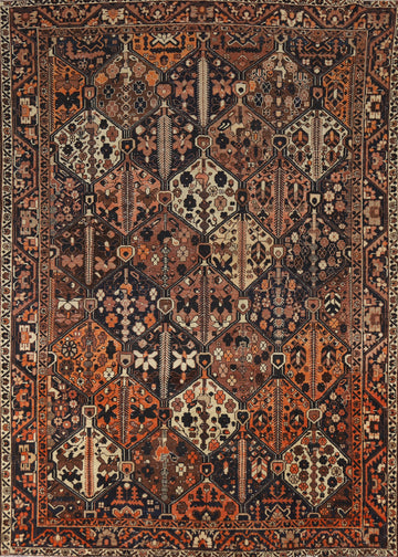Garden Design Bakhtiari Persian Area Rug 9x11