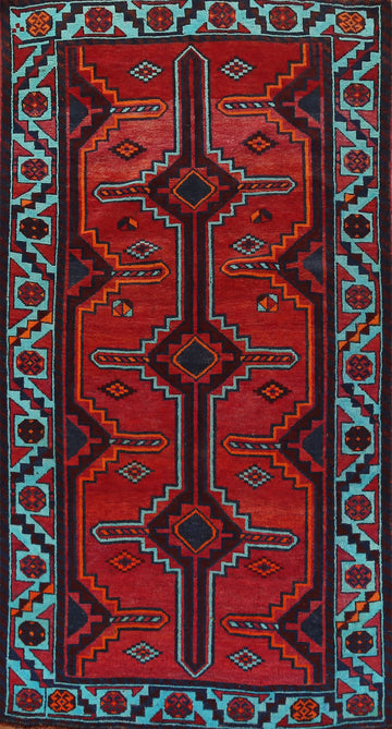 Handmade Wool Lori Persian Rug 4x8