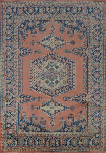Geometric Viss Indian Area Rug 8x10
