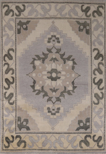 Geometric Oushak Indian Area Rug 8x10