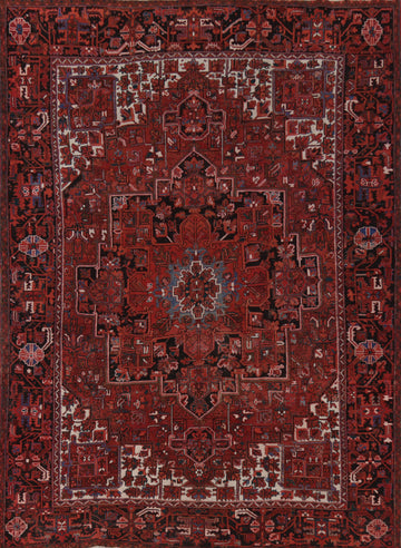 Vintage Heriz Persian Area Rug 10x13