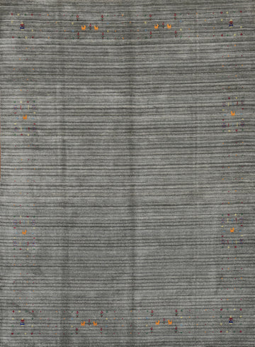 Tribal Silk Gabbeh Oriental Area Rug 8x10