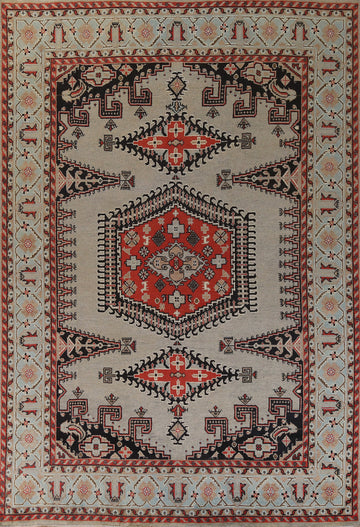 Geometric Viss Indian Area Rug 9x12