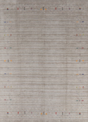 Tribal Silk Gabbeh Oriental Area Rug 8x10