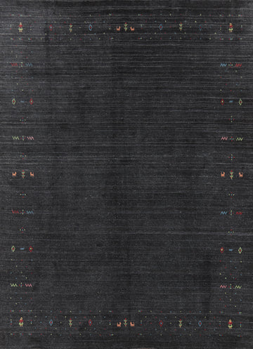Tribal Silk Gabbeh Oriental Area Rug 8x10