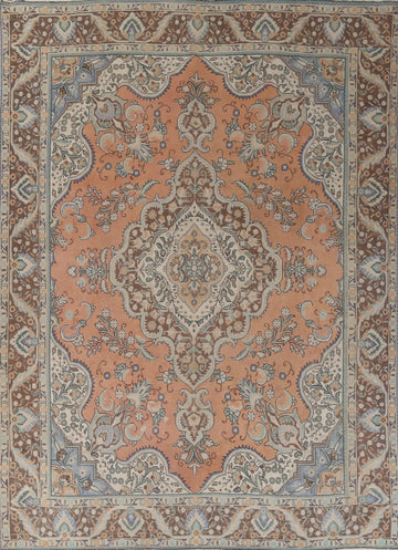 Traditional Wool Tabriz Persian Area Rug 10x13