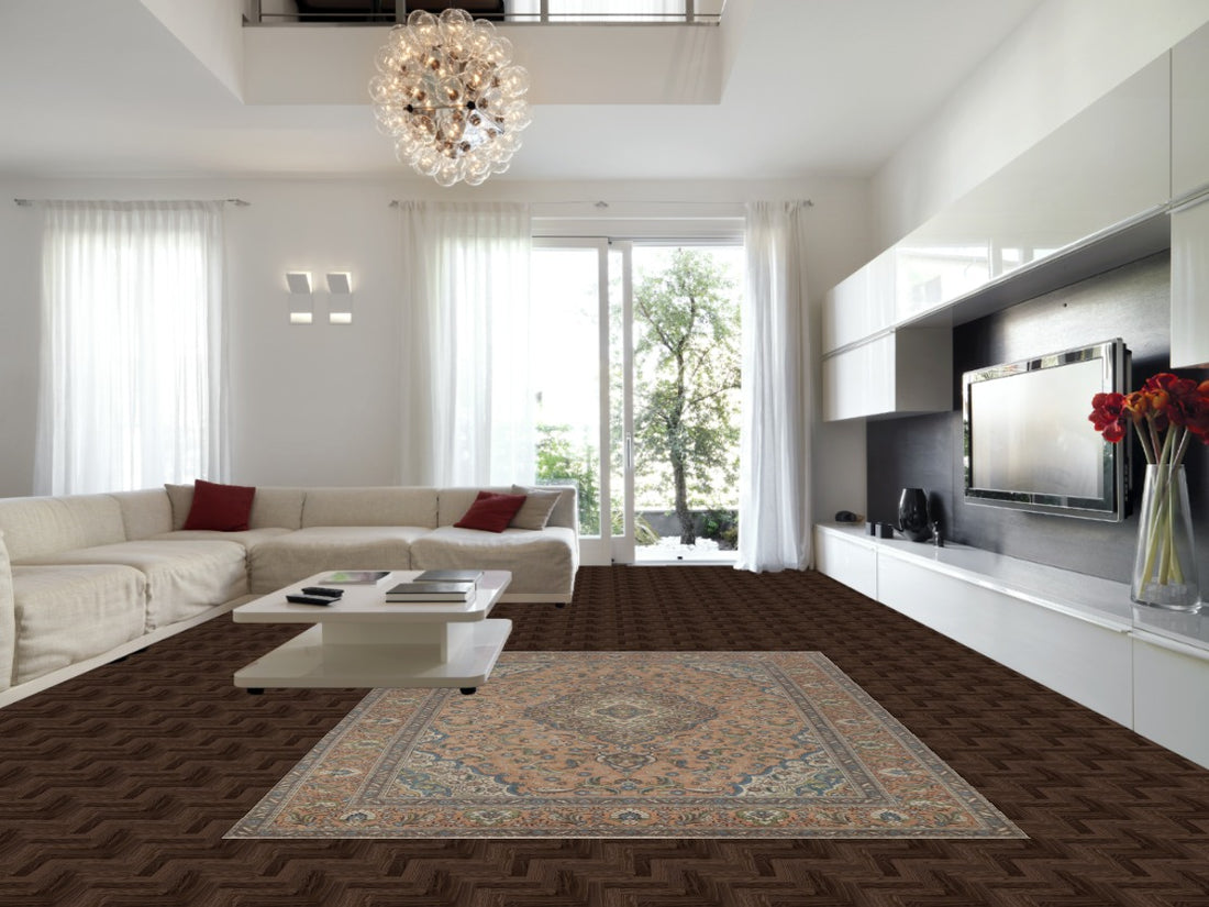 Traditional Wool Tabriz Persian Area Rug 8x11