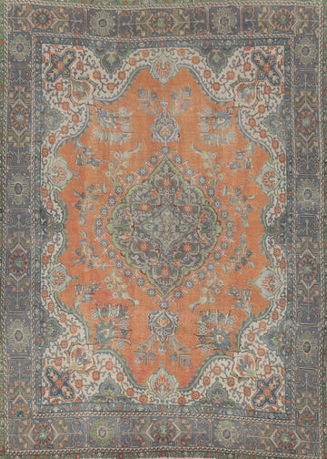Traditional Wool Tabriz Persian Area Rug 10x13