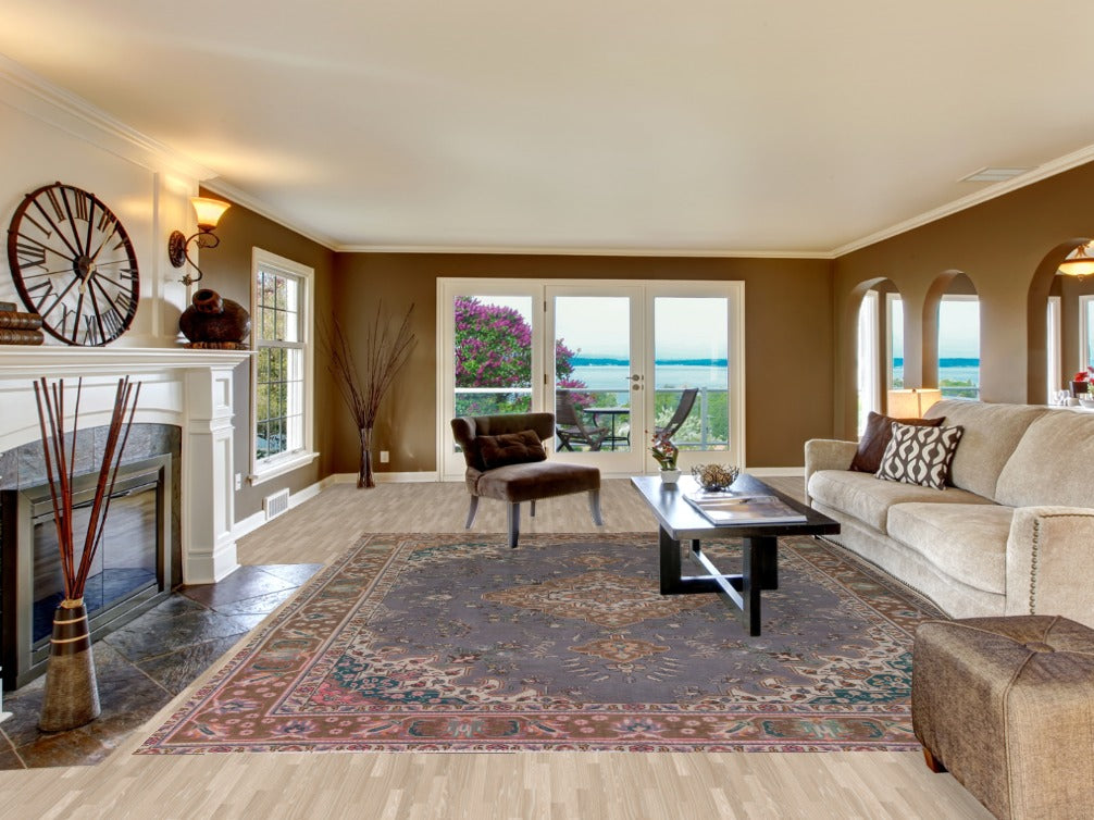 Traditional Wool Tabriz Persian Area Rug 10x12