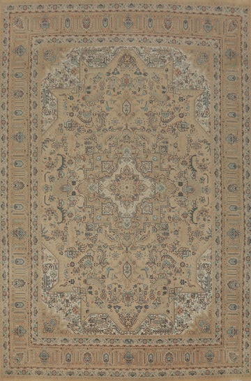 Traditional Wool Tabriz Persian Area Rug 8x11
