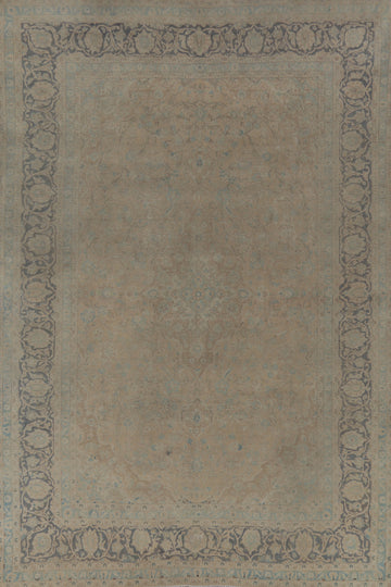 Vintage Floral Kashan Persian Area Rug 8x12