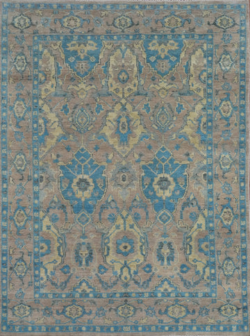 Handmade Wool Oushak Indian Area Rug 8x10