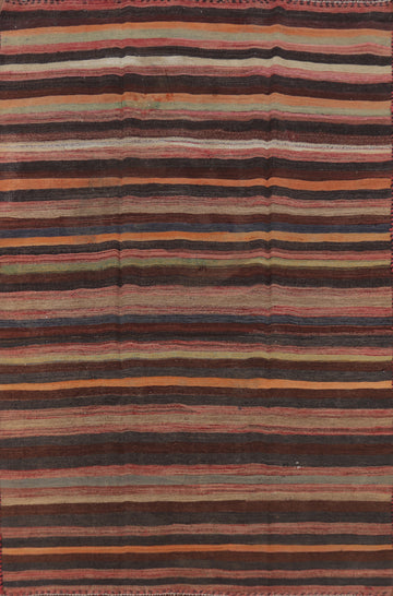 Vegetable Dye Kilim Persian Rug 4x6