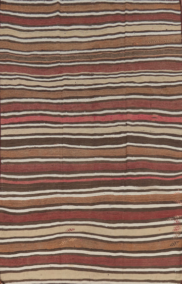 Vegetable Dye Kilim Persian Area Rug 5x8
