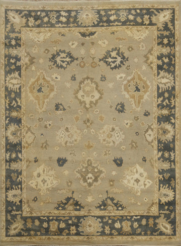 Camel Wool Handmade Oushak Indian Area Rug 8x10