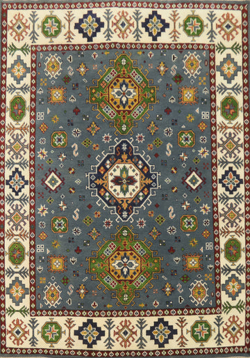 Kazak Indian Area Rug 8x10
