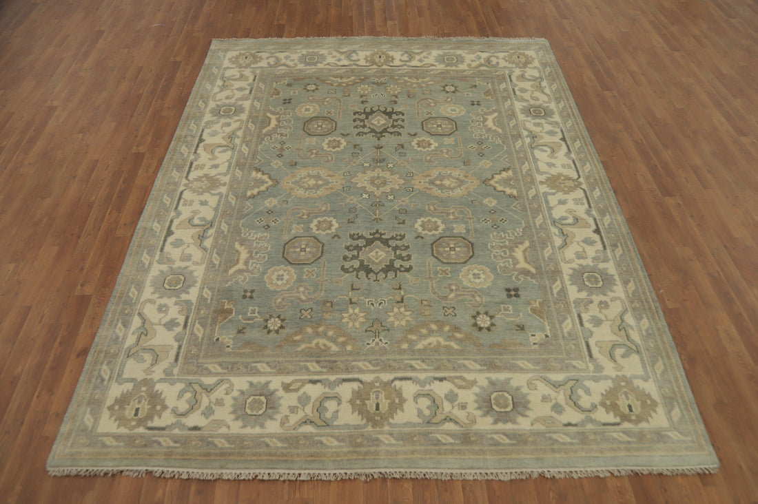 Handmade Oushak Indian Area Rug 8x10