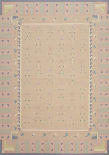 Flat Weave Kilim Durrie Nomad Area Rug 9x12