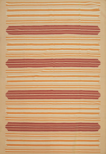 Nomad Flat Weave Kilim Durrie Modern Area Rug 9x12