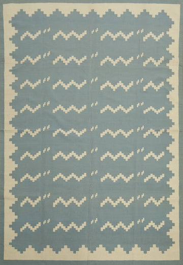 Flat Weave Kilim Durrie Nomad Area Rug 9x12