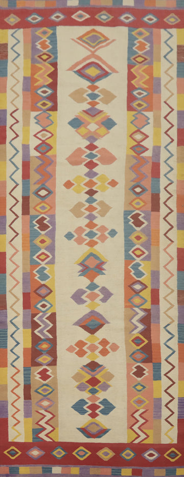 Geometric Kilim Oriental Runner Rug 5x15