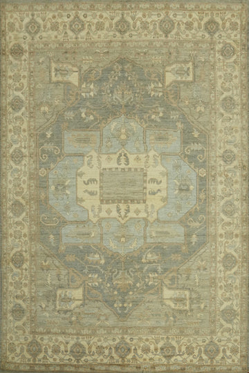 Vegetable Dye Wool Oushak Turkish Large Rug 10x14