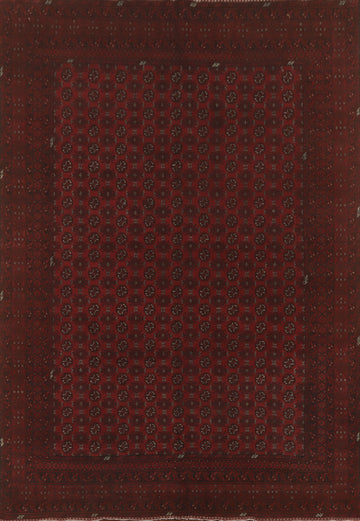 Geometric Balouch Afghan Area Rug 10x13