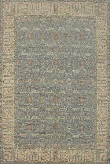 Vegetable Dye Wool Oushak Turkish Area Rug 9x11
