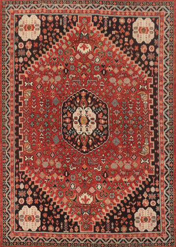 Vegetable Dye Shiraz Afghan Area Rug 8x10