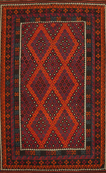 Vegetable Dye Kilim Oriental Area Rug 8x12