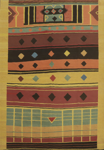 Geometric Kilim Oriental Area Rug 8x11