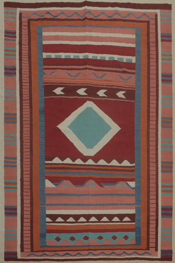 Geometric Kilim Oriental Area Rug 8x10