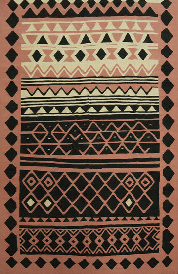 Tribal Geometric Kilim Oriental Area Rug 8x11