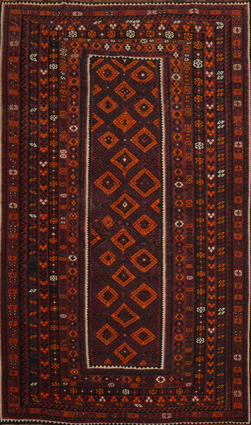Geometric Kilim Oriental Large Rug 9x15